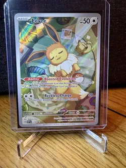 2025 Pokemon TCG Eevee 173: Scarlet & Violet Prismatic Evolutions Promo Mint+ - Image 1