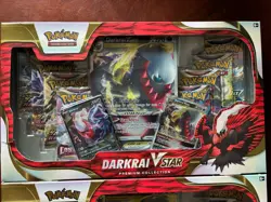 Pokemon TCG Darkrai VSTAR V Star Premium Collection Box |BRAND NEW SEALED (2X) - Image 3