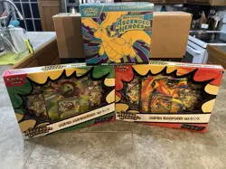 Pokemon Mega Evolution Ascended Heroes ETB & 2 Mega EX Boxes Bundle - Image 1