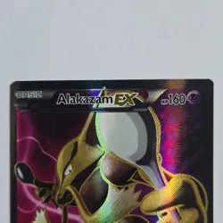Pokemon Alakazam EX Full Art 117/124 Fates Collide Ultra Rare 160 HP Holo - Image 5