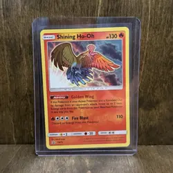 The Pokemon Company Shining Ho-Oh SM70 SM Promo Holo 130HP 2017 English - Image 1