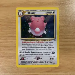 Blissey Neo Revelation 02/64 Holo Rare 120 HP Unlimited Edition English TCG - Image 1