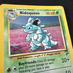 Pokemon TCG Nidoqueen 7/64 Holo Jungle HP - Image 4