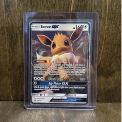 The Pokemon Company Eevee GX SM176 SM Promo Holo GX 160HP English - Image 1