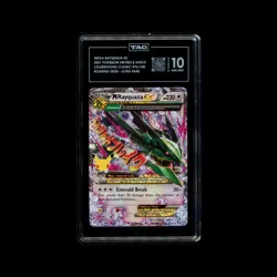 2021 Pokemon SWSH Celebrations Classic 76/108 Mega Rayquaza EX UR TAG 10 (950) - Image 1