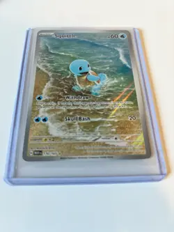 Pokemon Company Squirtle 170/165 Scarlet & Violet 151 Illustration Rare Holo En… - Image 1