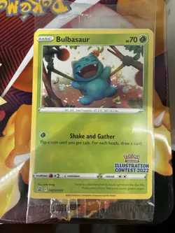 Pokemon TCG Illustration Contest 2022 SWSH303,304,305 Promos - New & Sealed - Image 1