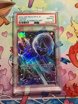 2025 One Piece OP 12 JP Tashigi PSA 10 Gem Mint Special Alternate Art - Image 1