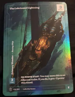 Wonders of the First CCG CoTS The Lubricant Lightning Epic Formless Foil 150/402 - Image 1