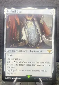 Mithril Coat LotR Legendary Artifact Rare Regular 245 2023 English - Image 1
