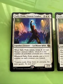 Sally Pride, Lioness Leader - Mtg: (TMT) - R 0024 (x2) - Image 2