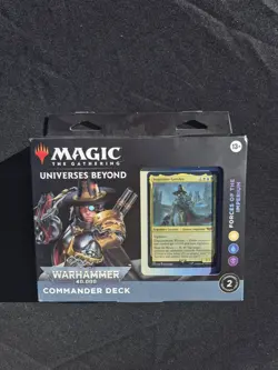 Magic The Gathering Warhammer 40k Commander Deck Forces of the Imperium Sealed 195166173467 - Image 1