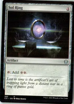 Sol Ring (C21) 263 Uncommon The List Reprints Near Mint- - Image 2