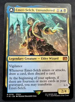 Emet-Selch, Unsundered / Hades, Sorcerer of Eld MTG Final Fantasy Regular M 0218 - Image 1
