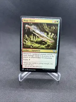 Mage Slayer #140 (NM) Kamigawa Neon Dynasty NEC Magic MTG - Image 1