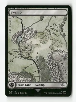 Swamp - The Lord of the Rings Tales of Middle Earth - #276 - Non-Foil - NM - MTG - Image 1