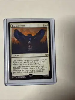 MTG Dawn's Truce Bloomburrow Regular - Image 1
