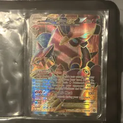 Pokemon Volcanion EX Full Art Ultra Rare 107/114 XY Steam Siege Holo 180HP TCG - Image 1