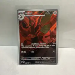 Pokemon TCG Scizor 205/197 Obsidian Flames Holo Rare Card NM - Image 1
