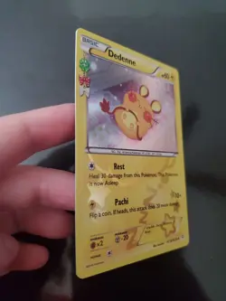 Dedenne RC10/RC32 Holo Pokemon TCG Generations Radiant Collection Card Near Mint - Image 3