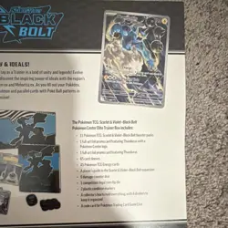 Pokemon TCG Scarlet & Violet Black Bolt Elite Trainer Box Zekrom - Image 4