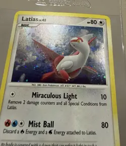 Latias DMG 3/17 - Holo Rare POP Series 7 🏝 Pokemon 2008 - Image 3