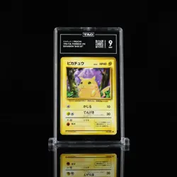 Pokemon TCG 1996 Japanese Base Set ヒカチュウ Pikachu TAG 9 MINT - Image 1