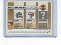 Gentleman Antonio Pokemon Ruby & Sapphire E-Reader Battle Card - Image 1