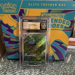 Pokemon Bulbasaur CGC Pristine 10 Sv2a Card 151 166/165 Art Rare Holo JP 2023 - Image 1