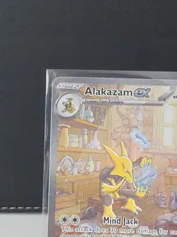 Pokemon TCG MEW EN 201/165 SIR Alakazam ex - Image 2
