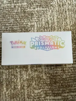 Prismatic Evolutions Pokemon Center Elite Trainer Box ETB Sealed - Image 5