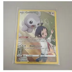 Pokemon Castform TG11/TG30 Lost Origin Ultra Rare Holo Card NM - Image 1