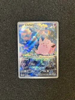 Pokemon Clefairy 094/088 FULL ART IR PERFECT ORDER 🤩 PACK FRESH 🤩 - Image 1