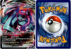 POKEMON CARD - METAGROSS VMAX 113/198 CHILLING REIGN VMAX RARE HOLO NEAR MINT - Image 3