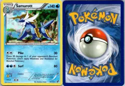 SAMUROTT (CRACKED ICE HOLO) 31/114 HOLO HOLO RARE DECK EXCLUSIVES POKEMON NM/M - Image 3