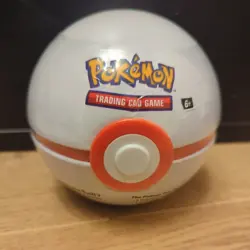 FACTORY SEALED Pokemon TCG Raid Ball Pokeball Tin C23 New - Image 1