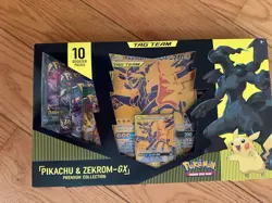 Pokemon TCG Pikachu & Zekrom GX Tag Team Premium Collection - NEW, SEALED MINT - Image 1