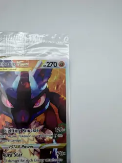 SEALED Lucario VSTAR - SWSH291 Pokemon Sword & Shield Crown Zenith ETB Promo - Image 3