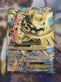 M Steelix EX (Full Art) 109/114 XY - Steam Siege Holo Pokemon Card LP+ - Image 1
