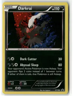 Darkrai XY194 Holo XY Promo Holo Pokemon Promo Holo Near Mint - Image 1