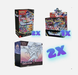 Chaos Rising Pokemon Center ETB x2 + Booster Box + Booster Bundle x2 Preorder - Image 1