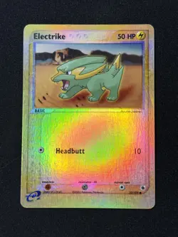 Electrike #52/109 - Pokemon TCG - EX Ruby & Sapphire - Reverse Holo - LP - Image 1