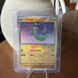 Pokemon - Dreepy Prismatic Evolutions - Master Ball Holo Card 071/131 - Mint - Image 1