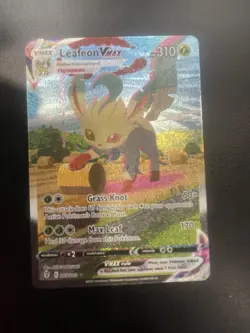 Leafeon VMAX 205/203 SWSH07 Evolving Skies Secret Rare Alt Art Holo - Image 1