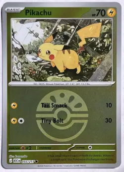 Pikachu (Friend Ball) 055/217 Holo Common ME: Ascended Heroes Pokemon Near Mint - Image 1