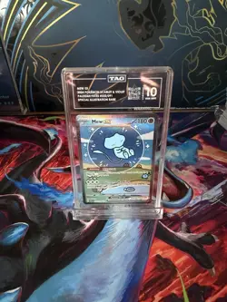 TAG GM 10 [966] 2024 Pokemon Paf EN-Paldean Fates Bubble Mew EX #232 SIR - Image 1