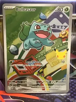 Pokemon TCG - Bulbasaur First Partner Promo Black Star #37 - Image 1