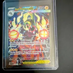 Pokemon Mega Eelektross EX 278/217 Secret Rare Mega Evolution ASCEN 350HP - Image 1
