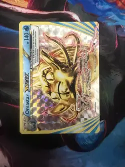 Pokemon Omastar BREAK 19/124 Fates Collide Rare Holo 140 HP Stage Break - Image 1