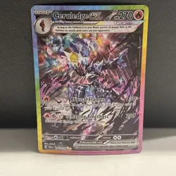 Pokemon TCG Ceruledge EX Prismatic Evolutions Card 147/131 - Image 1